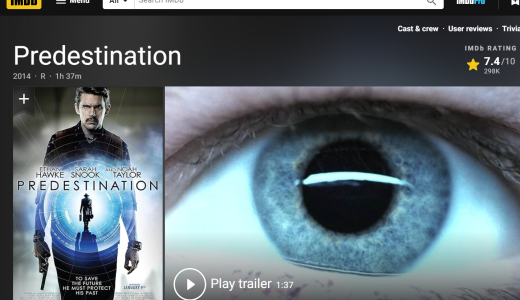“Predestination” A journey across time and space and an incomprehensible fate
